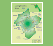 Map of Luang Namtha Province