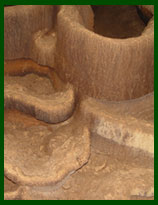 Formations in the cave