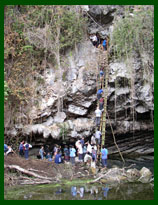 Khammouange ecoguides take you on a 1 day trip to the Buddha cave